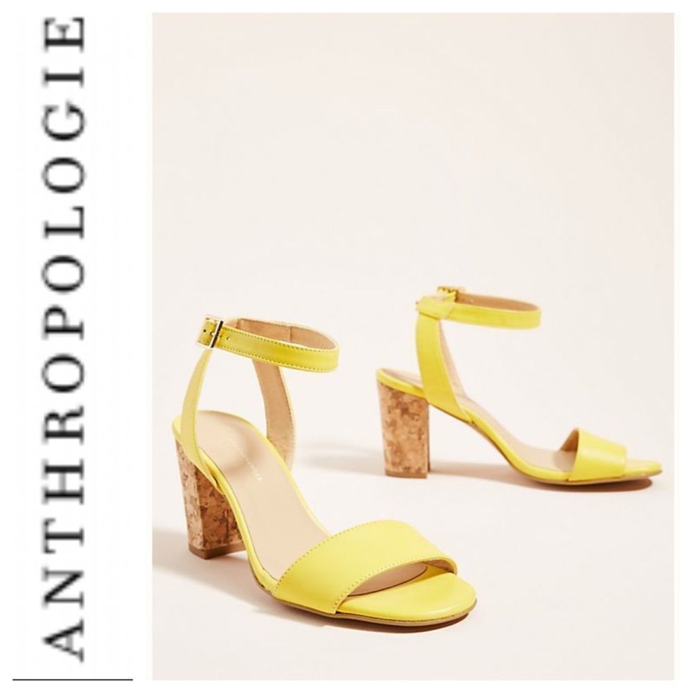 ANTHROPOLOGIE leather sandals